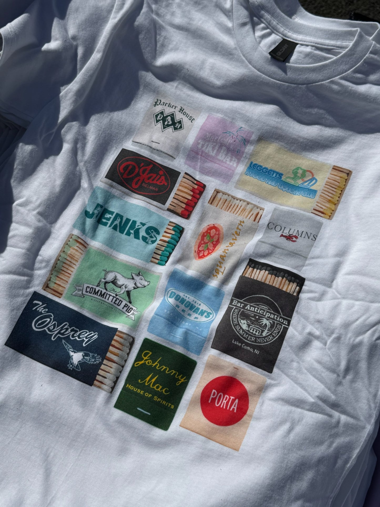 Jersey Shore Matchbox Tee