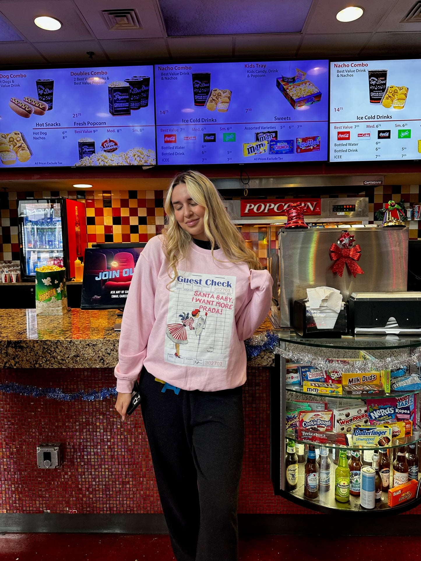 PRADA CHRISTMAS CREWNECK