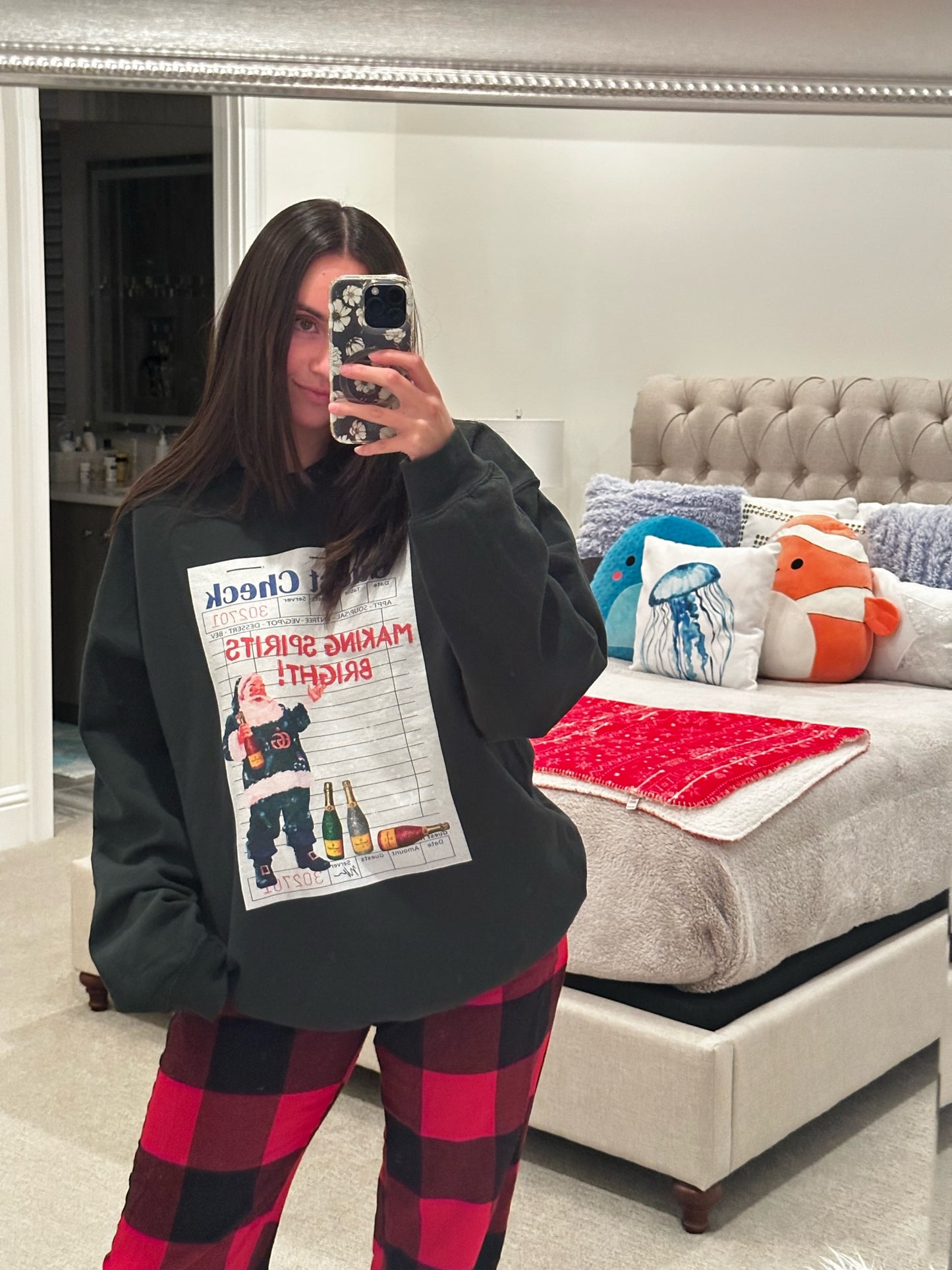 MAKING SPIRITS BRIGHT CREWNECK