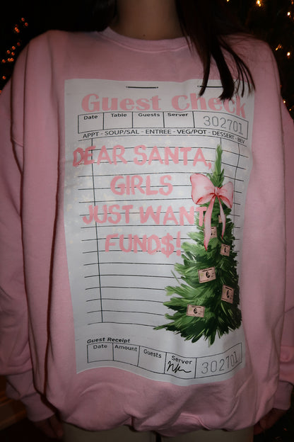 DEAR SANTA CREWNECK
