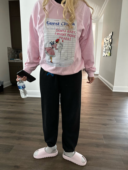 PRADA CHRISTMAS CREWNECK