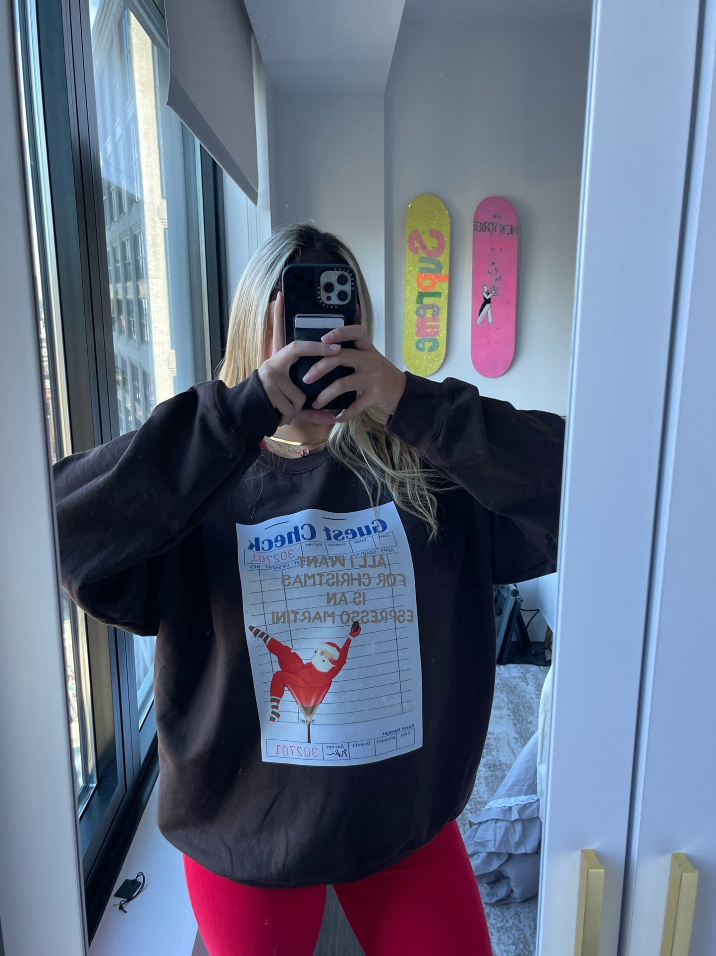 ESPRESSO MARTINI CHRISTMAS CREWNECK