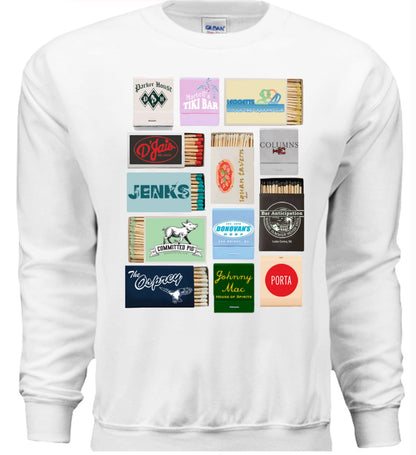 JERSEY SHORE MATCHBOX CREWNECK
